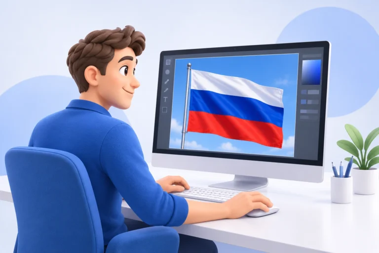 Как подготовить макет флага к печати